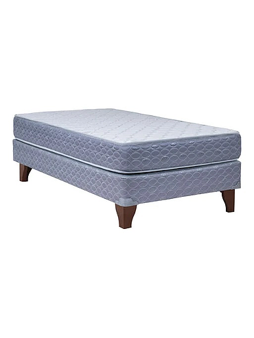 Cama Europea Apolo Black 1 Plaza Celta