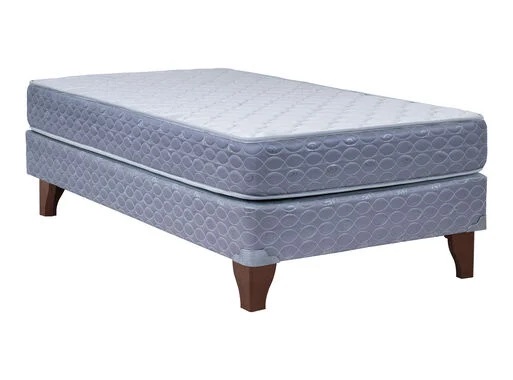 Cama Europea Apolo Black 1 Plaza Celta